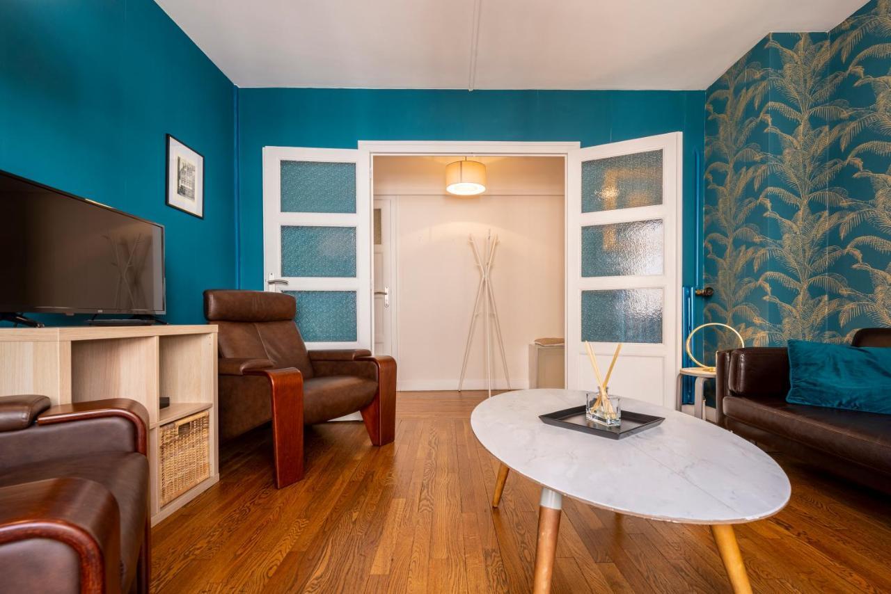 "Le Rollin Cosy" Lovely - Confort- Relax - Centre Ville - 6 Voyageurs Dijon Buitenkant foto